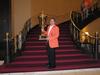 Ron with trophy on stairs